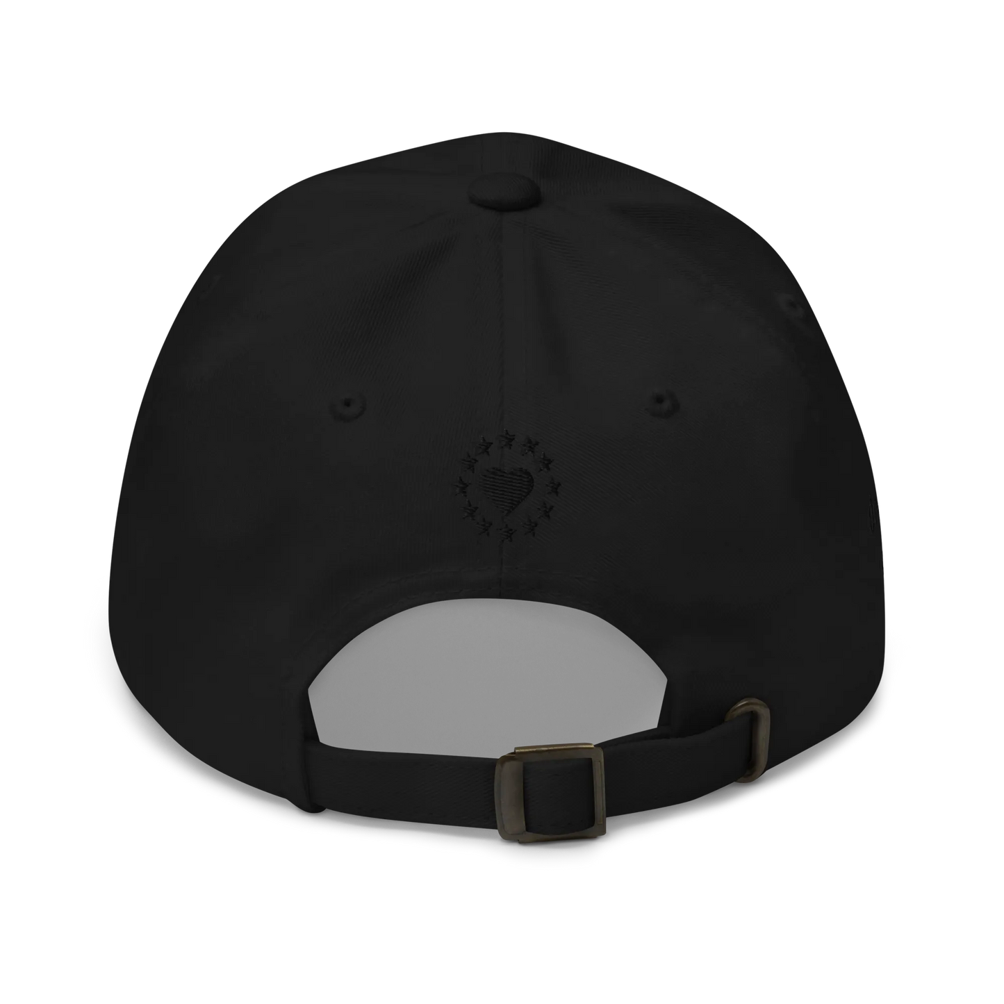 Monochrome Black "EUROPE" Cap Back View
