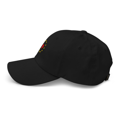 Black "Show the Love for EU" Cap Left View