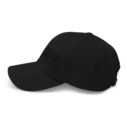 Monochrome Black "EUROPE" Cap Left View