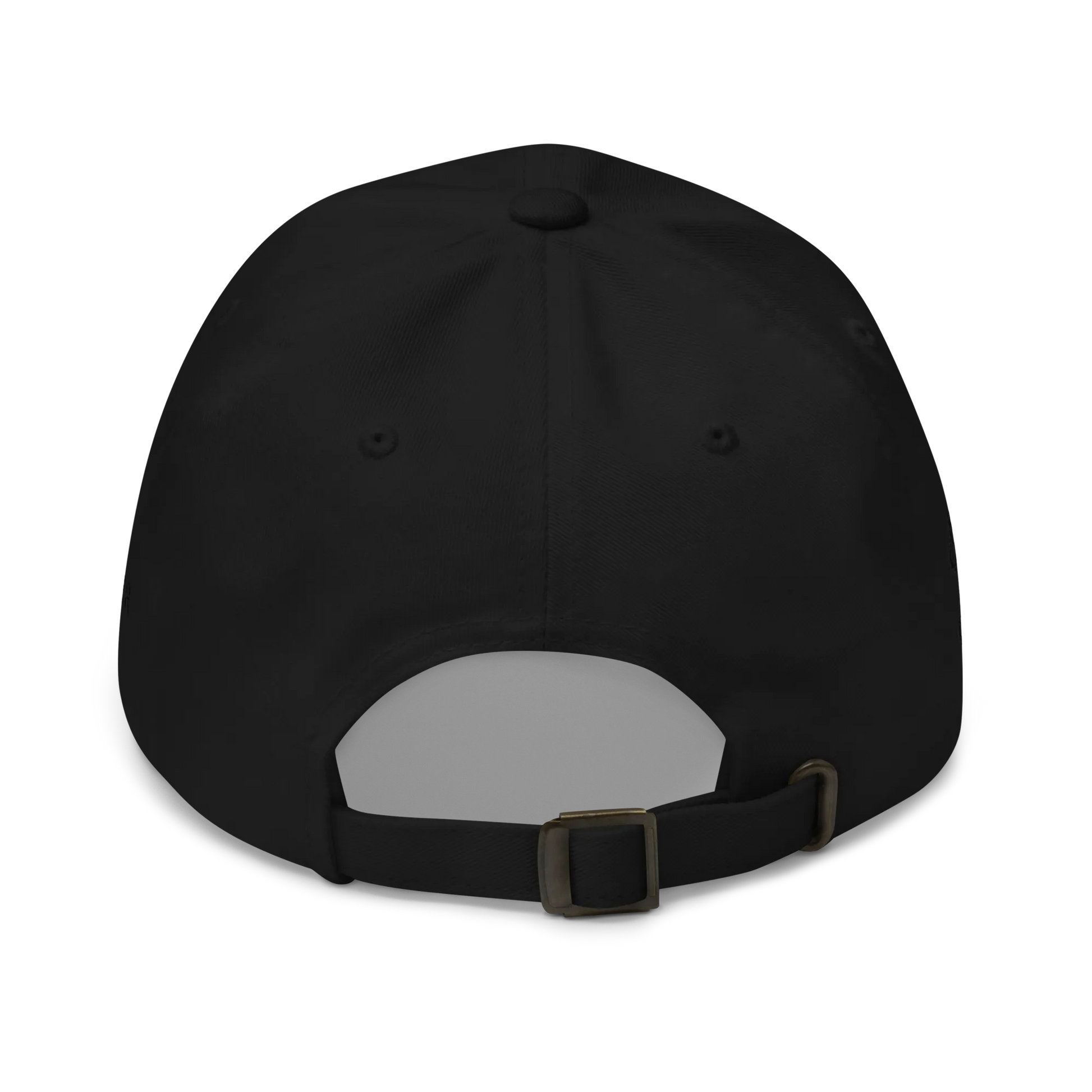 Monochrome Black "Make Europe Strong Again" / MESA Cap with "Show the Love for Europe" emblem Back View