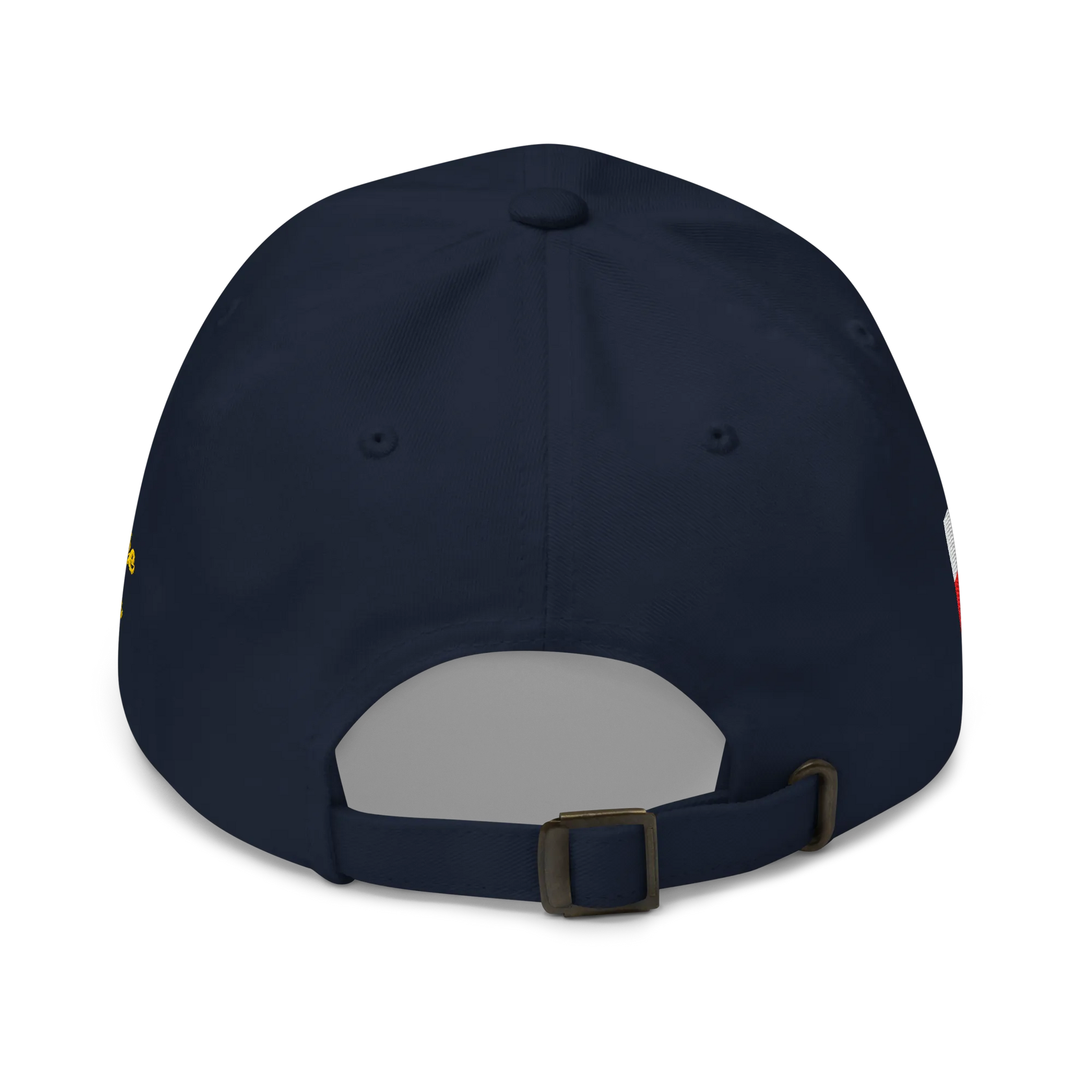 Navy Blue EUROPE Cap with National Flag of Poland and "Show the Love for Europe" emblem Back View