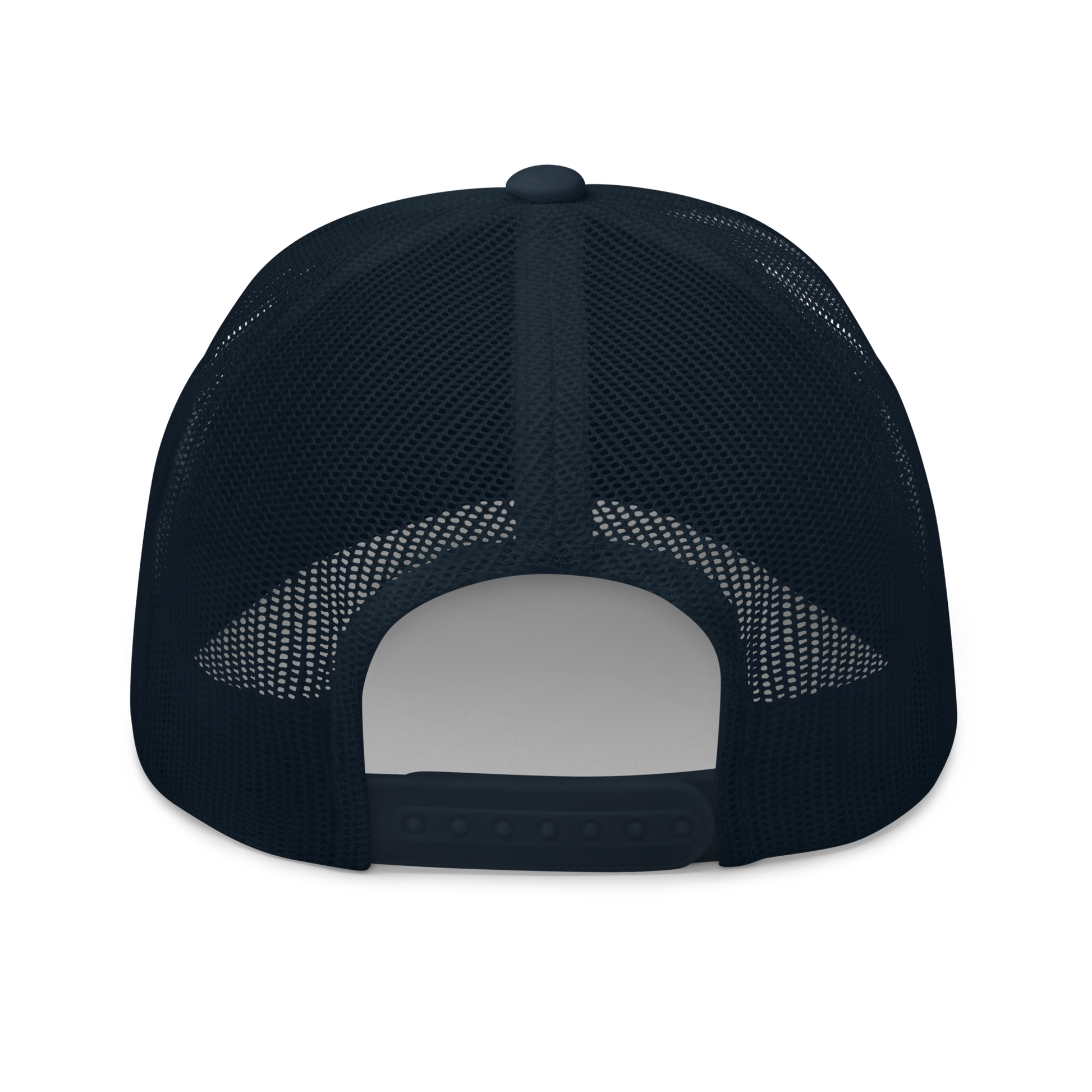 Navy Blue "EUROPE" Trucker Cap with "Show the Love for EU" emblem Back View
