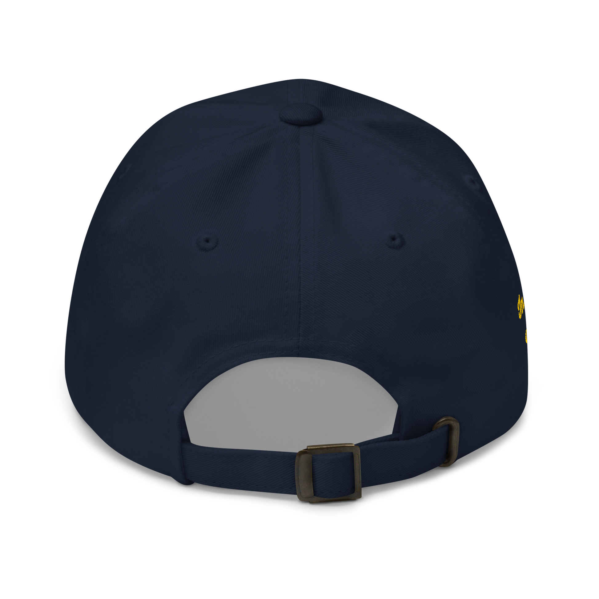 Navy Blue "Make Europe Great Again" / MEGA Cap with "Show the Love for EU" emblem Back View
