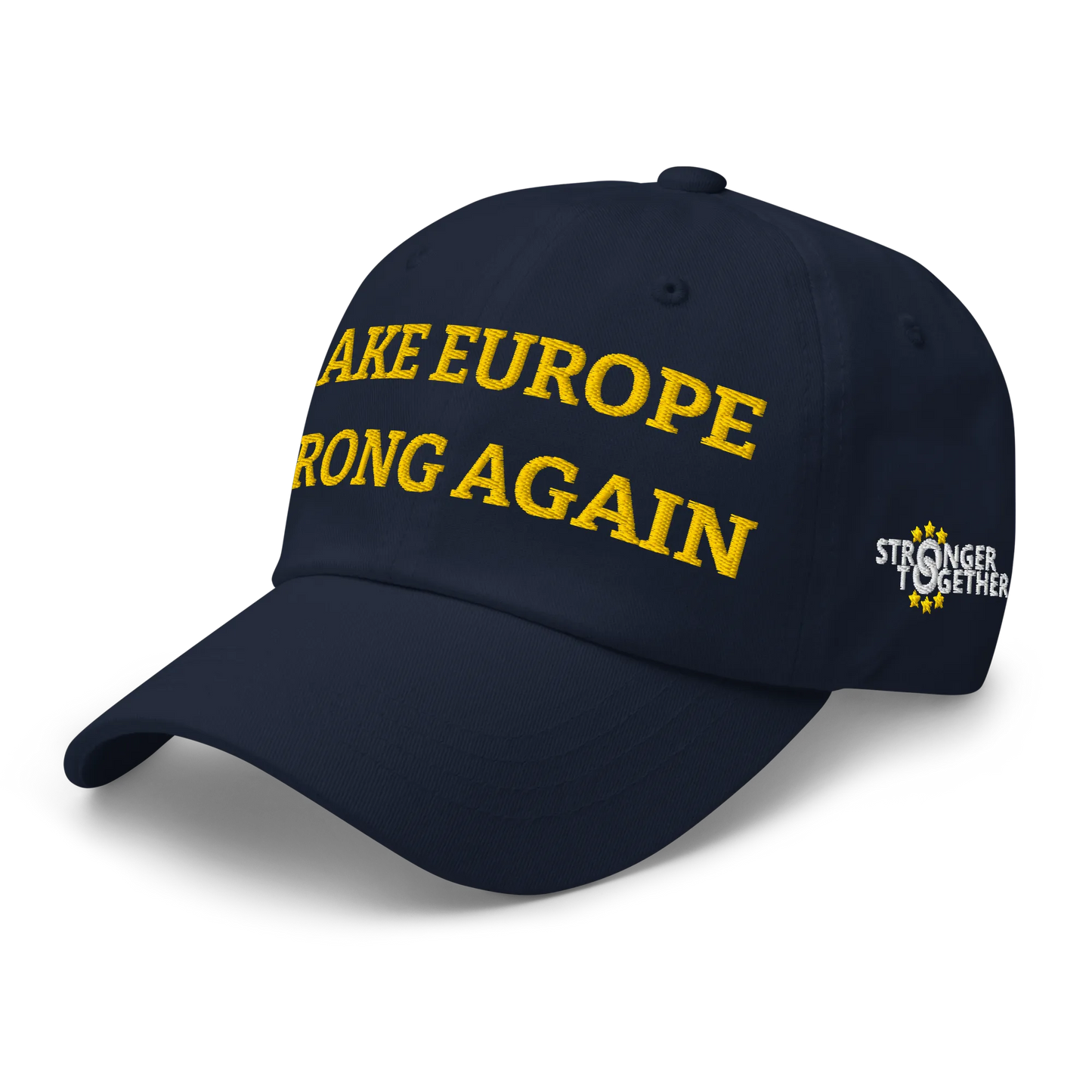 Navy Blue MESA Cap with National Flag of Poland emblem Left Front View