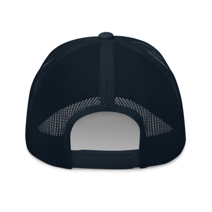 Navy Blue "Show the Love for EU" Trucker Cap Back View