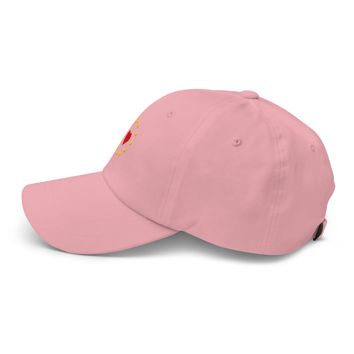 Pink "Show the Love for EU" Cap Left View