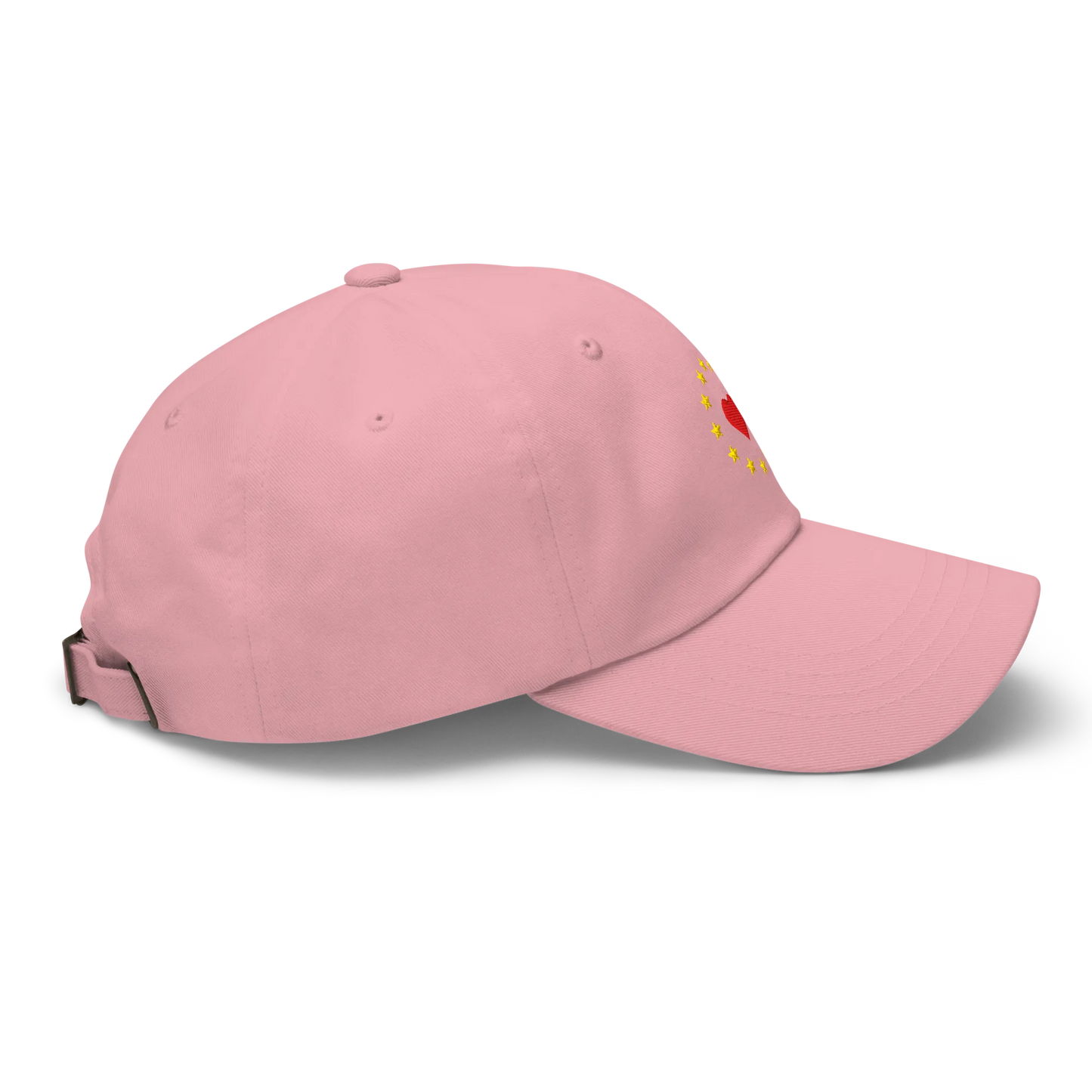 Pink "Show the Love for EU" Cap Right View